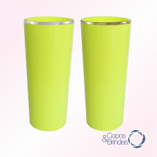 Long Drink Amarelo Opaco - Fio na Borda 